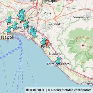 Mappa 80055 Portici NA, Italia (6.36231)