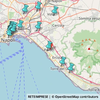 Mappa 80055 Portici NA, Italia (6.9595)