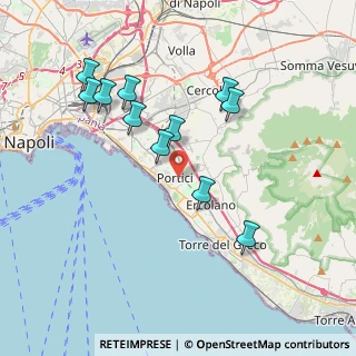 Mappa 80055 Portici NA, Italia (3.96545)