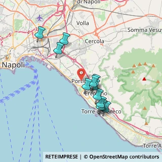 Mappa 80055 Portici NA, Italia (3.53083)