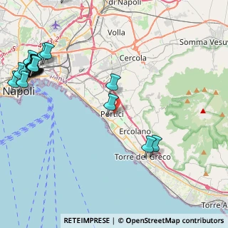 Mappa 80055 Portici NA, Italia (6.7435)