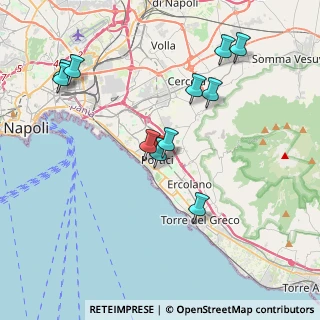 Mappa Viale Tiziano Vecellio, 80055 Portici NA, Italia (4.34)