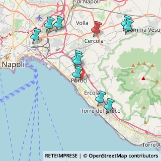 Mappa 80055 Portici NA, Italia (4.73455)