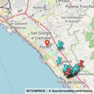 Mappa 80055 Portici NA, Italia (3.321)