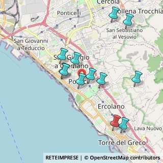 Mappa Viale Tiziano Vecellio, 80055 Portici NA, Italia (2.0275)