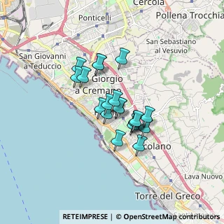 Mappa Viale Tiziano Vecellio, 80055 Portici NA, Italia (1.236)