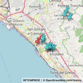 Mappa 80055 Portici NA, Italia (1.74583)