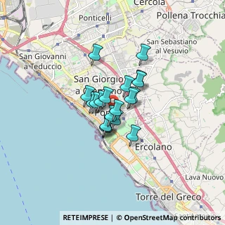 Mappa 80055 Portici NA, Italia (1.02789)