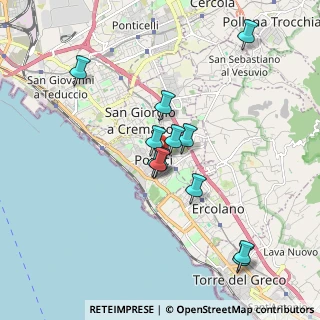 Mappa 80055 Portici NA, Italia (1.72333)