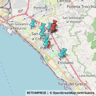 Mappa 80055 Portici NA, Italia (1.42769)