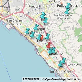 Mappa 80055 Portici NA, Italia (2.16133)