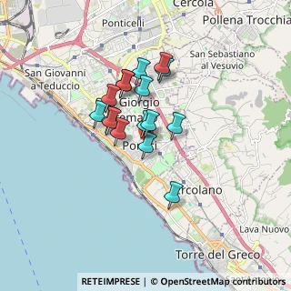 Mappa 80055 Portici NA, Italia (1.345)