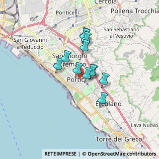 Mappa 80055 Portici NA, Italia (1.27333)