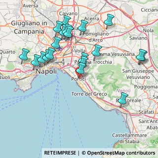Mappa 80055 Portici NA, Italia (9.2875)