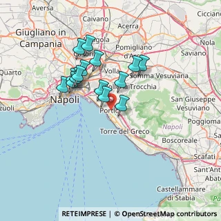 Mappa 80055 Portici NA, Italia (6.34133)