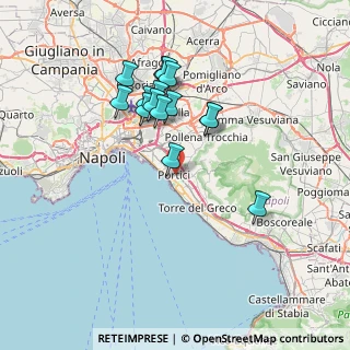 Mappa 80055 Portici NA, Italia (6.84933)