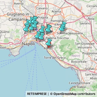 Mappa 80055 Portici NA, Italia (7.62133)