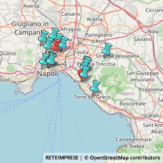 Mappa 80055 Portici NA, Italia (6.91563)