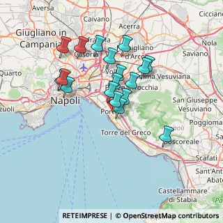 Mappa 80055 Portici NA, Italia (6.44278)