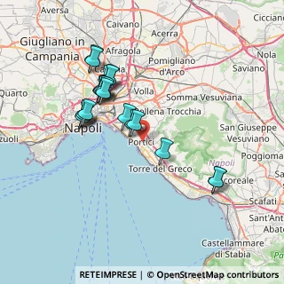Mappa 80055 Portici NA, Italia (7.4915)