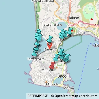Mappa Viale Carlo Vanvitelli, 80070 Bacoli NA, Italia (1.503)