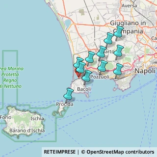 Mappa Viale Carlo Vanvitelli, 80070 Bacoli NA, Italia (5.99091)