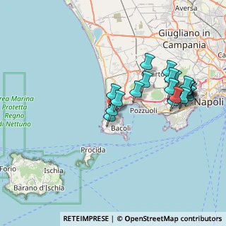 Mappa Viale Carlo Vanvitelli, 80070 Bacoli NA, Italia (8.1125)