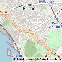 Karte Portici