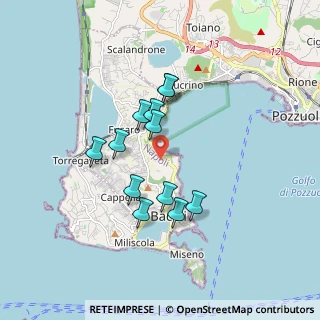 Mappa Via Fondi di Baia, 80070 Bacoli NA, Italia (1.53917)