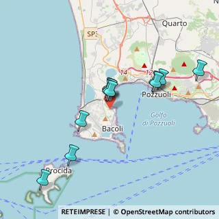 Mappa Via Fondi di Baia, 80070 Bacoli NA, Italia (3.74545)