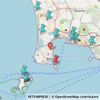 Mappa Via Fondi di Baia, 80070 Bacoli NA, Italia (5.58231)