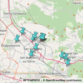 Mappa Via Silvio Ruocco, 84087 Sarno SA, Italia (3.30077)