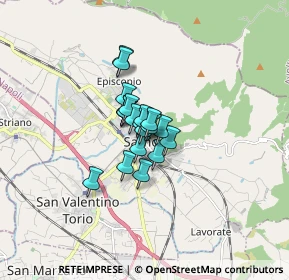 Mappa Via Silvio Ruocco, 84087 Sarno SA, Italia (0.86)