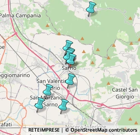 Mappa Via Silvio Ruocco, 84087 Sarno SA, Italia (2.77727)