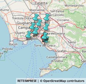 Mappa Via Gabriele D'Annunzio, 80056 Ercolano NA, Italia (7.79833)