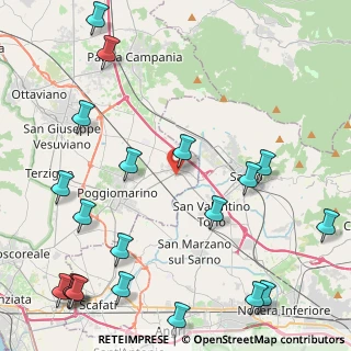 Mappa Via Risorgimento, 80040 Striano NA, Italia (6.5915)