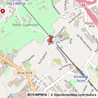 Mappa Via Pugliano, 154, 80056 Ercolano, Napoli (Campania)