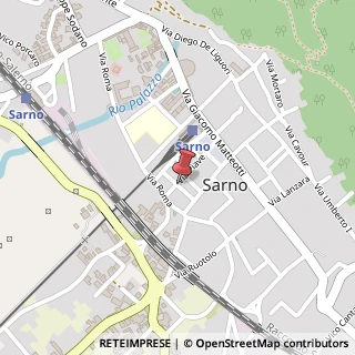 Mappa Via Piave, 41, 84087 Sarno, Salerno (Campania)