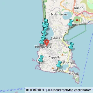 Mappa Via Giulio Cesare￼, 80070 Bacoli NA, Italia (1.65)