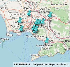 Mappa Traversa Cecatiello, 80056 Ercolano NA, Italia (10.16545)