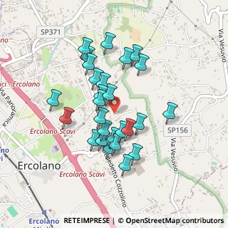 Mappa Traversa Cecatiello, 80056 Ercolano NA, Italia (0.41111)