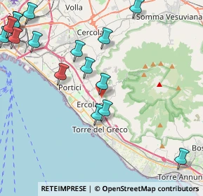 Mappa Traversa Cecatiello, 80056 Ercolano NA, Italia (6.09706)