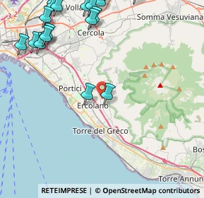 Mappa Traversa Cecatiello, 80056 Ercolano NA, Italia (6.476)