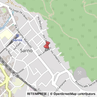 Mappa Via G. Lanzara, 27, 84087 Sarno, Salerno (Campania)