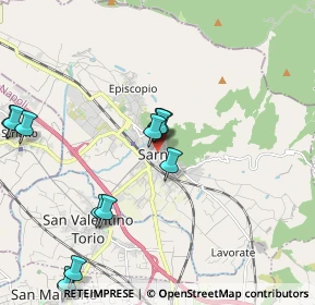 Mappa Via Onofrio Tortora, 84087 Sarno SA, Italia (2.48846)