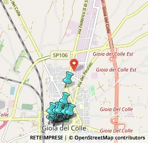 Mappa Via Filippo Donvito, 70023 Gioia del Colle BA, Italia (1.443)