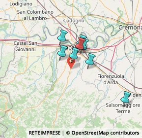 Mappa 29027 Podenzano PC, Italia (22.98846)