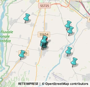 Mappa 29027 Podenzano PC, Italia (2.91583)