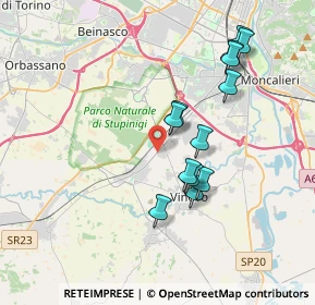 Mappa Viale dei pioppi, 10048 Vinovo TO, Italia (3.49)