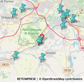Mappa Viale dei pioppi, 10048 Vinovo TO, Italia (4.87818)